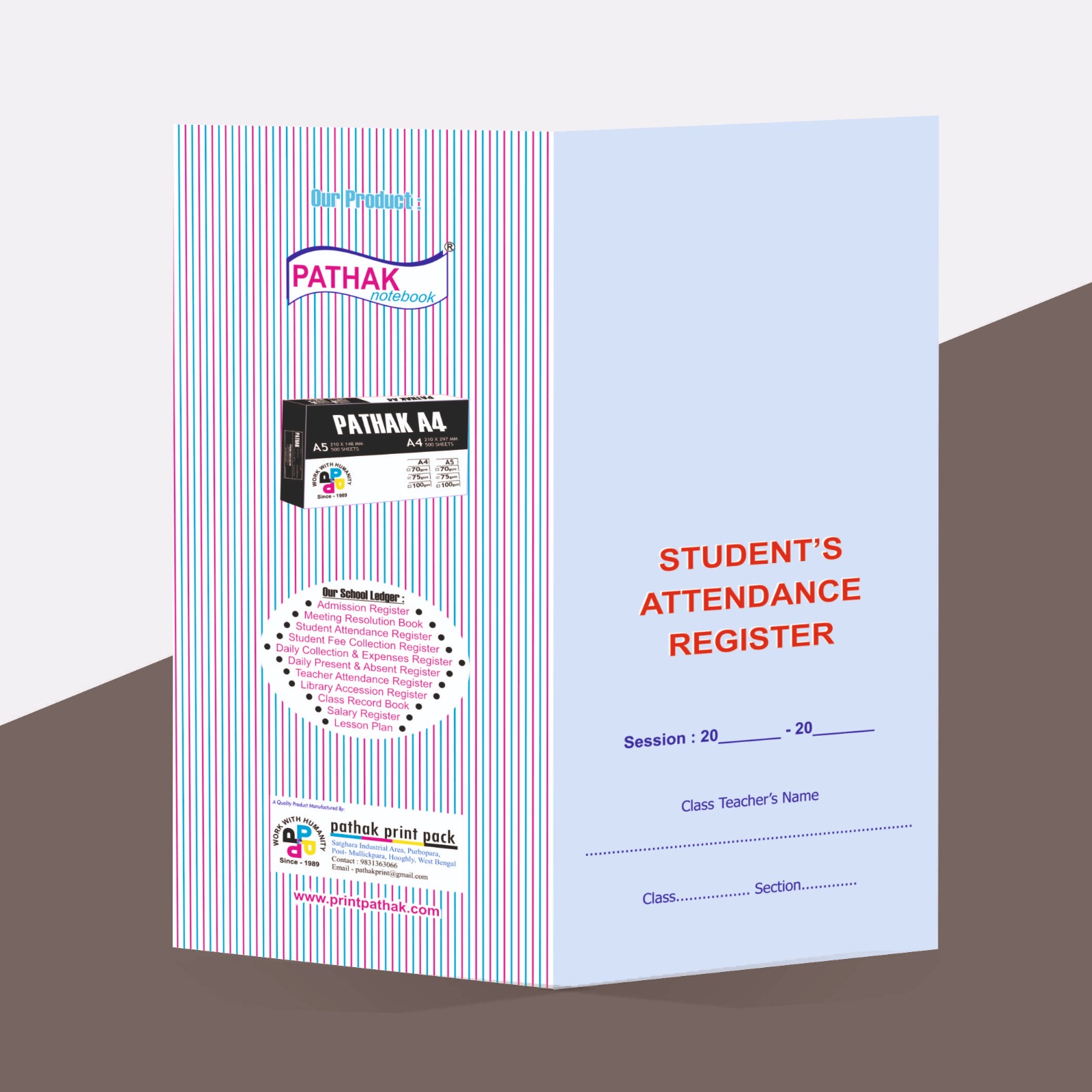 Student Attendance Register - View 5